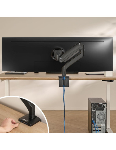 Soporte de Monitor AVLT DM40-1 para Pantallas 17" a 49"