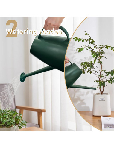 Regadera Etarewilt 1.8L Verde Oscuro para Plantas