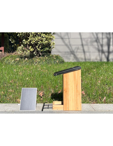 Comedero de Aves Inteligente ABRCT con Cámara Solar 2L