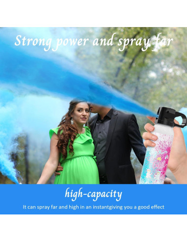 Extintores Revelación de Género 2 Piezas Azul 0.35 kg