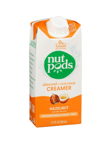 Crema a Base de Lácteos Nut Pods Avellana 330 ml