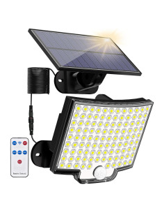 Luces Solares KERNOWO 106 LED 3000LM con Sensor de Movimiento