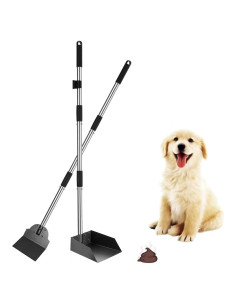 SCENEREAL Recogedor de Excremento para Perros - Pala y Bandeja