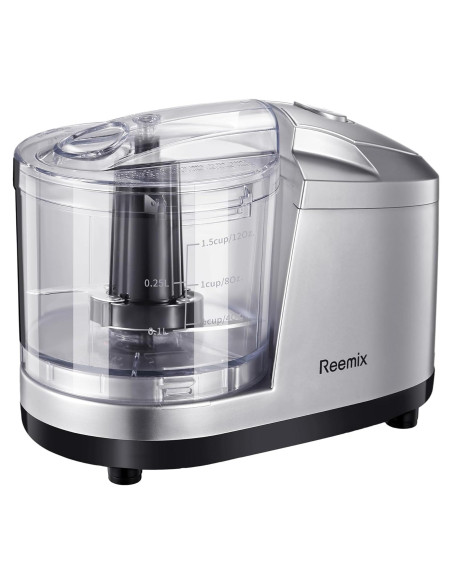 Picadora eléctrica Reemix GMC006 1.5 tazas 100W acero Picadora eléctrica Reemix GMC006 1.5 tazas 100W acero