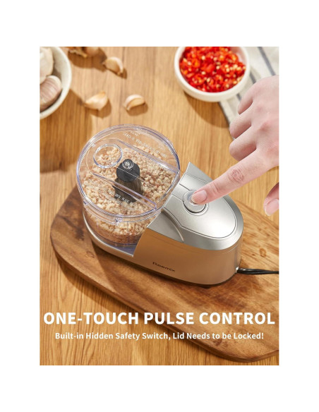 Picadora eléctrica Reemix GMC006 1.5 tazas 100W acero Picadora eléctrica Reemix GMC006 1.5 tazas 100W acero