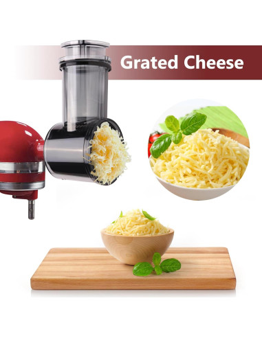 Rallador y Cortador LETOMS para Batidora KitchenAid - 5 Cuchillas