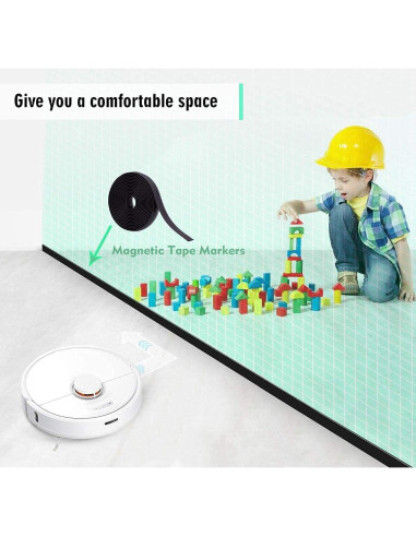 Cinta Magnética U-Like 4,88 m para Aspiradoras Robóticas