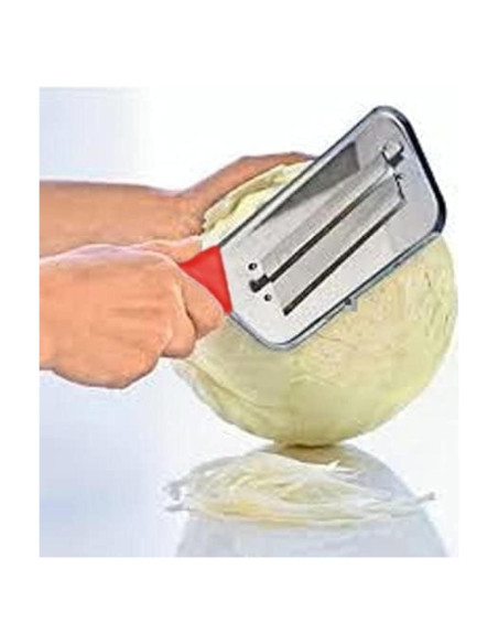 Cuchillo Cortador de Repollo YukaBa Acero Inoxidable Rojo-A Cuchillo Cortador de Repollo YukaBa Acero Inoxidable Rojo-A