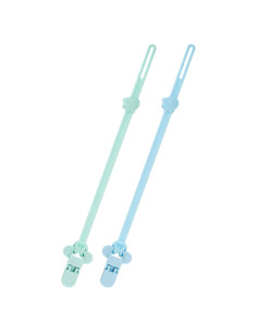 Clips de Sujetador de Chupete BEBOAN Silicona 100% Grado Alimenticio