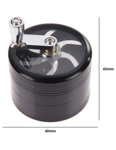 Molinillo de Especias Manual Art&Beauty Negro 3,81 cm 2