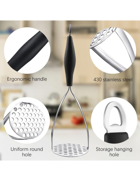 Prensa de Patatas Joyoldelf 25.9x8.4cm Acero Inoxidable