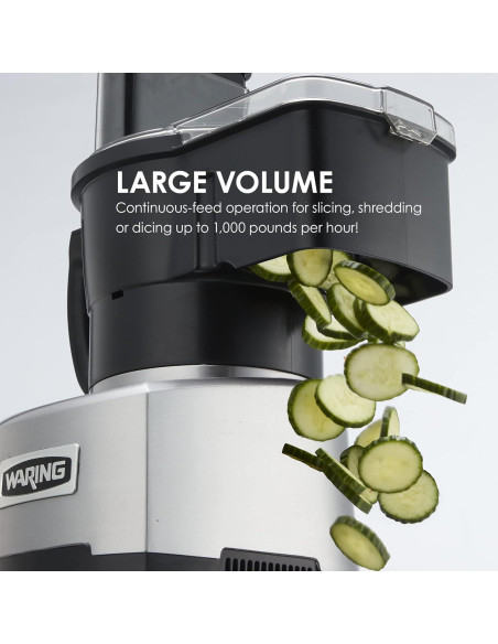 Procesador de Alimentos Waring WFP16SC 4Q 2HP LiquiLock