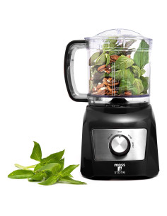 Procesador de Alimentos Mini Moss & Stone 3 Tazas 300W Negro