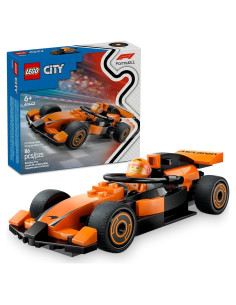 LEGO City Piloto de F1 McLaren - Auto de Carreras 14 cm