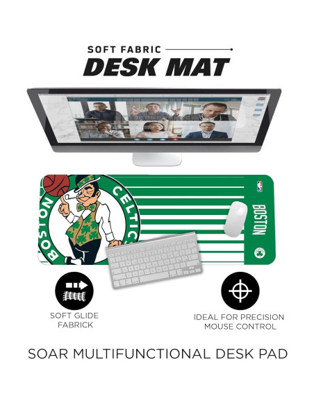 Alfombrilla SOAR NBA Boston Celtics 80x30 cm Antideslizante