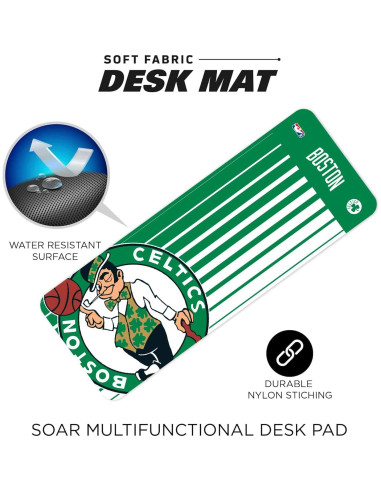 Alfombrilla SOAR NBA Boston Celtics 80x30 cm Antideslizante