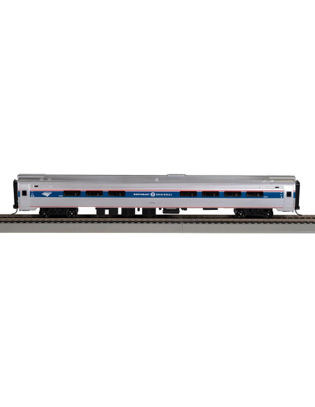 Coche de Pasajeros Bachmann Amtrak Amfleet I HO Plata