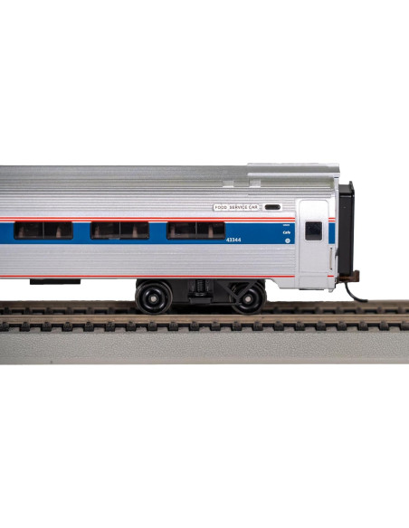 Coche de Pasajeros Bachmann Amtrak Amfleet I HO Plata