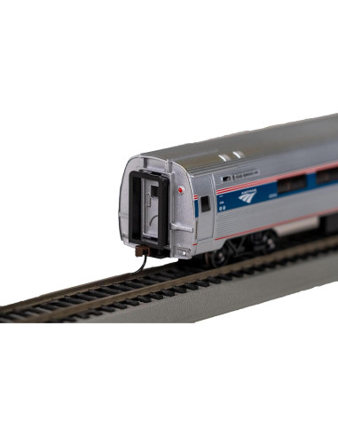 Coche de Pasajeros Bachmann Amtrak Amfleet I HO Plata