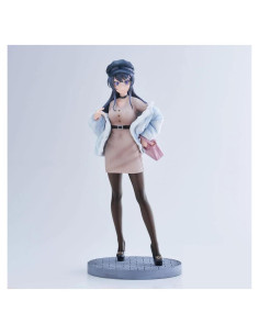 Figura Luminasta SEGA Mai Sakurajima Ropa Casual 12,7 cm