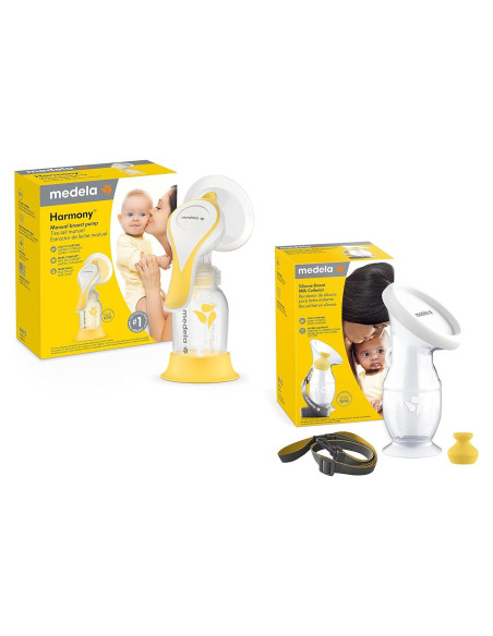 Extractor de Leche Manual Medela Harmony + Colector Silicona