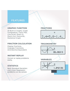 Calculadora Científica Catiga CS-121 Gráfica Rosa 360 Funciones 2