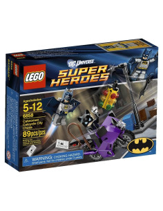 LEGO Super Héroes Catwoman Catcycle Ciudad 6858 - 2 Minifiguras