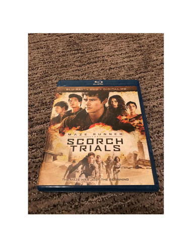 Maze Runner: Las Pruebas de Fuego Blu-Ray + DVD 2015