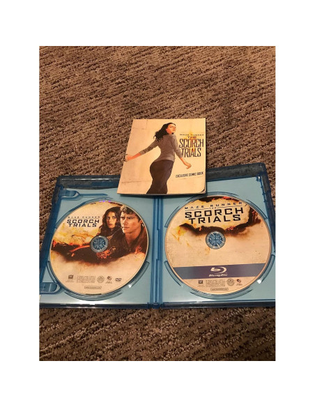 Maze Runner: Las Pruebas de Fuego Blu-Ray + DVD 2015