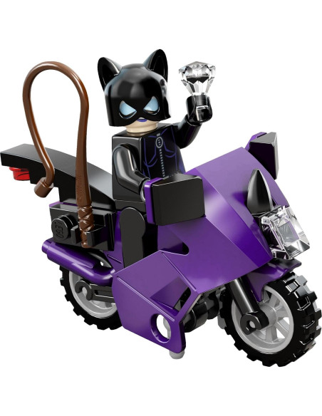 LEGO Super Héroes Catwoman Catcycle Ciudad 6858 - 2 Minifiguras