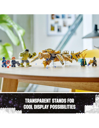 LEGO Marvel Vengadores vs Leviatán 76290, 347 Piezas