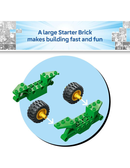 LEGO Marvel Spidey Persecución de Vehículos Spin y Electro - Juguete de Construcción 124 Piezas LEGO Marvel Spidey Persecución de Vehículos Spin y Electro - Juguete de Construcción 124 Piezas