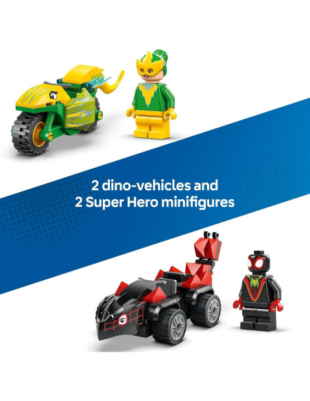 LEGO Marvel Spidey Persecución de Vehículos Spin y Electro - Juguete de Construcción 124 Piezas LEGO Marvel Spidey Persecución de Vehículos Spin y Electro - Juguete de Construcción 124 Piezas