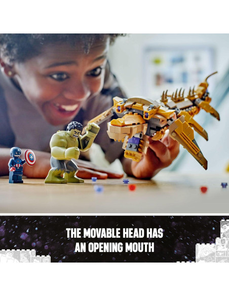 LEGO Marvel Vengadores vs Leviatán 76290, 347 Piezas