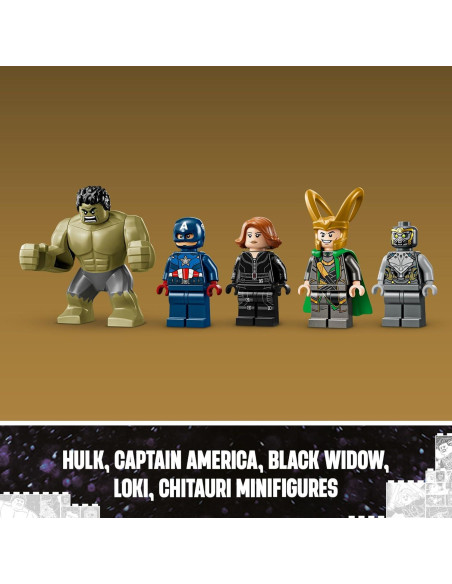 LEGO Marvel Vengadores vs Leviatán 76290, 347 Piezas