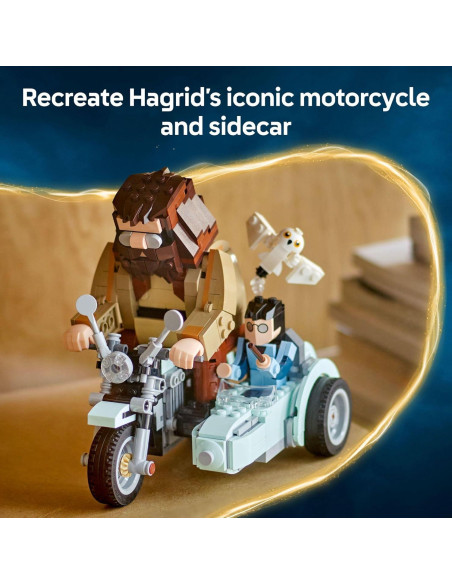 LEGO Harry Potter Motocicleta de Hagrid y Harry 76443 - 617 Piezas