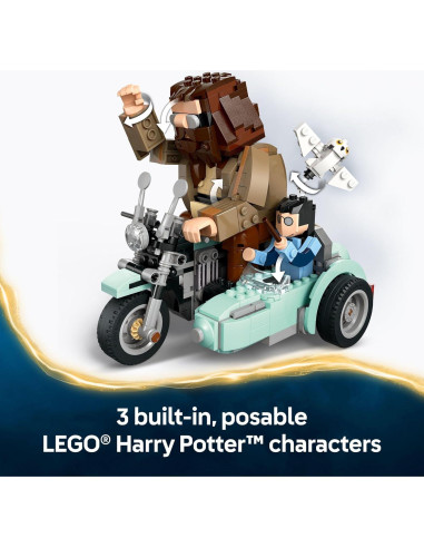 LEGO Harry Potter Motocicleta de Hagrid y Harry 76443 - 617 Piezas