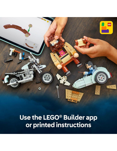 LEGO Harry Potter Motocicleta de Hagrid y Harry 76443 - 617 Piezas