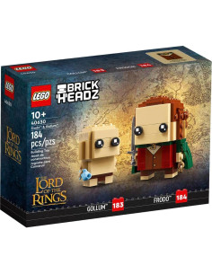 LEGO BrickHeadz Frodo y Gollum 40630 El Señor de los Anillos 2