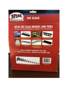 Juego de Pilares Escala HO Atlas 47 Piezas Mampostería 2