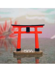 Mini Jardín Japonés POPETPOP - Puerta Torii y Zorro Sagrado 2