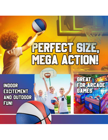 Pelota de Baloncesto Mini Bedwina 17.78 cm con Bomba