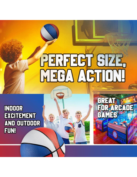 Pelota de Baloncesto Mini Bedwina 17.78 cm con Bomba