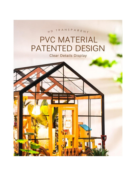 Rolife Casa de Muñecas Miniatura DIY con LED y Muebles