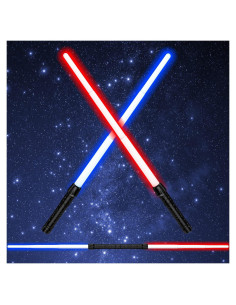 Sables de Luz Expandibles FEROXO con Sonido y LED 42.9-81cm