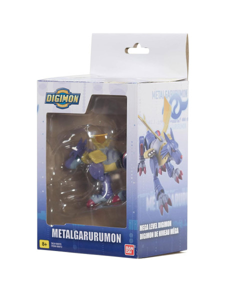 Figura de acción MetalGarurumon Bandai 8.89 cm Digimon
