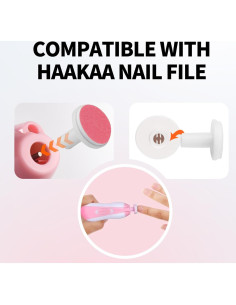 6 Almohadillas de Reemplazo Haakaa para Cortadora de Uñas Bebé 2