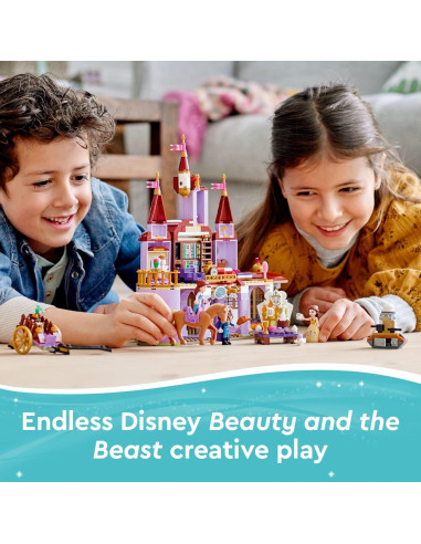 LEGO Disney Castillo Bella y Bestia 43196 505 Piezas