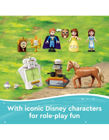 LEGO Disney Castillo Bella y Bestia 43196 505 Piezas