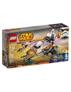 LEGO Star Wars Moto Speeder de Ezra Bridger con 3 Minifiguras